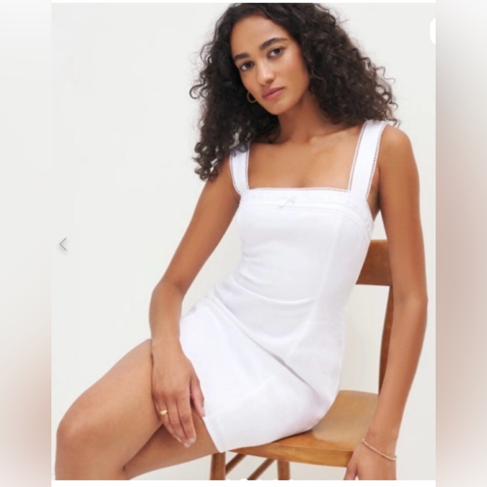 NWT Reformation Elana Linen Dress